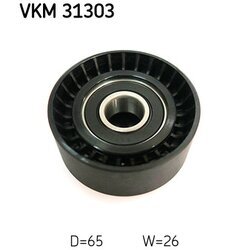 Vratná/vodiaca kladka rebrovaného klinového remeňa SKF VKM 31303 - obr. 1
