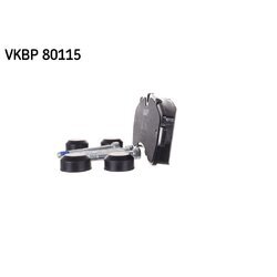 Sada brzdových platničiek kotúčovej brzdy SKF VKBP 80115 - obr. 1