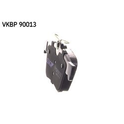 Sada brzdových platničiek kotúčovej brzdy SKF VKBP 90013 - obr. 3
