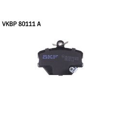 Sada brzdových platničiek kotúčovej brzdy SKF VKBP 80111 A