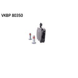 Sada brzdových platničiek kotúčovej brzdy SKF VKBP 80350 - obr. 1