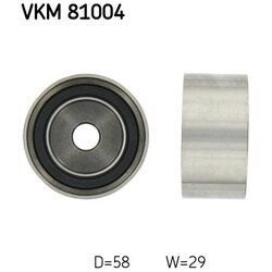 Obehová/vodiaca kladka ozubeného remeňa SKF VKM 81004