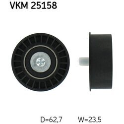 Obehová/vodiaca kladka ozubeného remeňa SKF VKM 25158