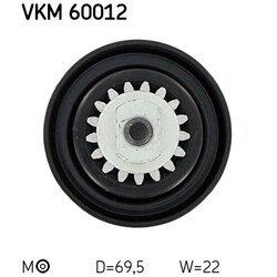 Napínacia kladka rebrovaného klinového remeňa SKF VKM 60012 - obr. 1