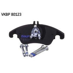 Sada brzdových platničiek kotúčovej brzdy SKF VKBP 80123 - obr. 1