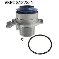 Vodné čerpadlo, chladenie motora SKF VKPC 81278-1 - obr. 2