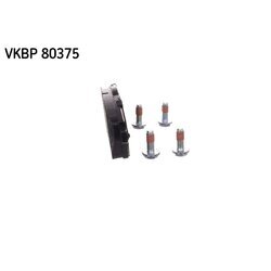 Sada brzdových platničiek kotúčovej brzdy SKF VKBP 80375 - obr. 3