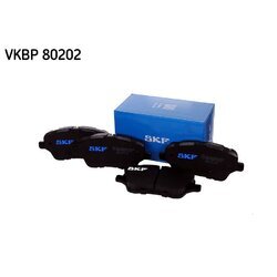 Sada brzdových platničiek kotúčovej brzdy SKF VKBP 80202 - obr. 4