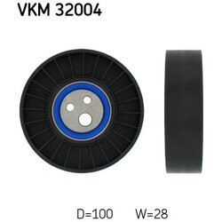 Vratná/vodiaca kladka rebrovaného klinového remeňa SKF VKM 32004