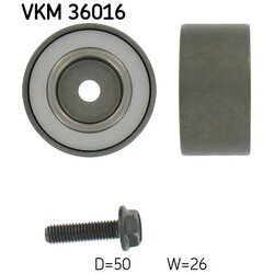 Vratná/vodiaca kladka rebrovaného klinového remeňa SKF VKM 36016