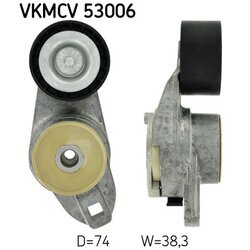 Napínacia kladka rebrovaného klinového remeňa SKF VKMCV 53006