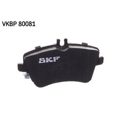 Sada brzdových platničiek kotúčovej brzdy SKF VKBP 80081 - obr. 2
