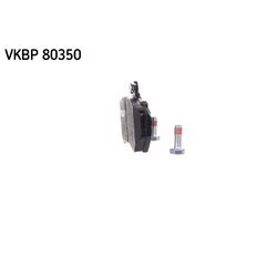 Sada brzdových platničiek kotúčovej brzdy SKF VKBP 80350 - obr. 3