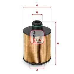 Olejový filter SOFIMA S 5061 PE