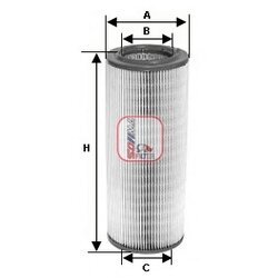 Vzduchový filter SOFIMA S 5410 A