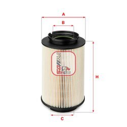 Palivový filter SOFIMA S 6014 NE