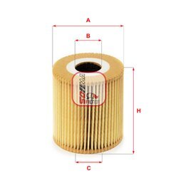 Olejový filter SOFIMA S 5018 PE