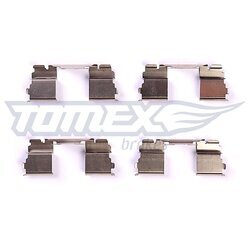 Sada príslušenstva obloženia kotúčovej brzdy TOMEX Brakes TX 43-50