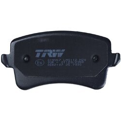 Sada brzdových platničiek kotúčovej brzdy TRW GDB2107 - obr. 3