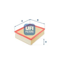 Vzduchový filter UFI 30.162.00