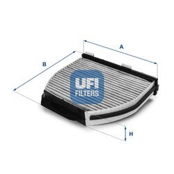 Filter vnútorného priestoru UFI 54.163.00