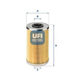 Palivový filter UFI 26.694.00