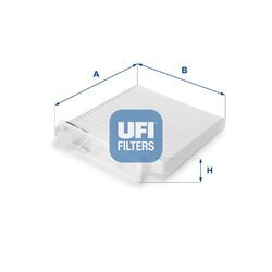 Filter vnútorného priestoru UFI 53.104.00