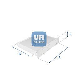 Filter vnútorného priestoru UFI 53.148.00