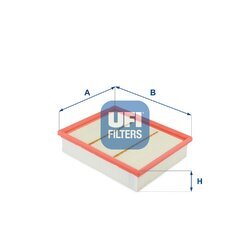 Vzduchový filter UFI 30.318.00