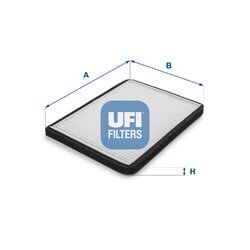 Filter vnútorného priestoru UFI 53.083.00