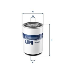 Palivový filter UFI 24.138.00