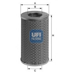 Olejový filter UFI 25.422.00