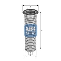 Vzduchový filter UFI 27.024.00