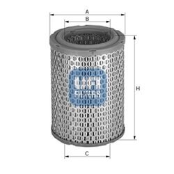 Vzduchový filter UFI 27.709.00