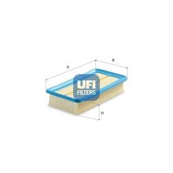 Vzduchový filter UFI 30.386.00