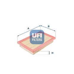 Vzduchový filter UFI 30.966.00