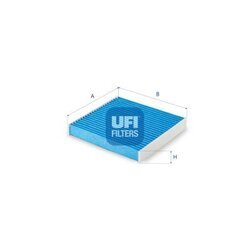 Filter vnútorného priestoru UFI 34.144.00