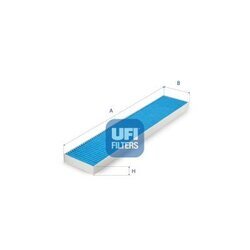 Filter vnútorného priestoru UFI 34.410.00
