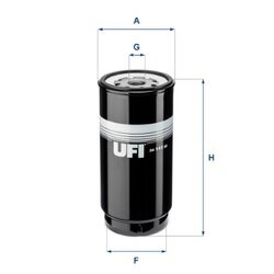 Palivový filter UFI 24.142.00