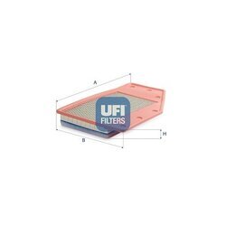 Vzduchový filter UFI 30.C73.00