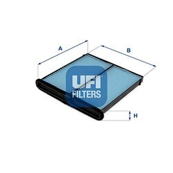Filter vnútorného priestoru UFI 34.409.00