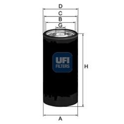 Olejový filter UFI 23.276.00