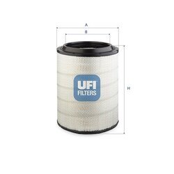 Vzduchový filter UFI 27.F18.00