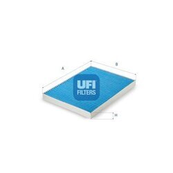 Filter vnútorného priestoru UFI 34.263.00