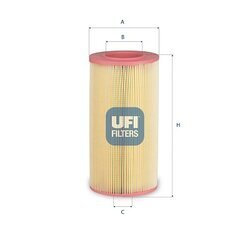 Vzduchový filter UFI 27.E51.00