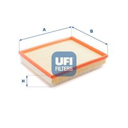 Vzduchový filter UFI 30.294.00