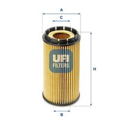 Olejový filter UFI 25.053.00