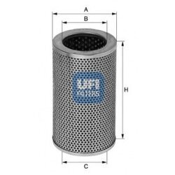 Olejový filter UFI 25.408.00