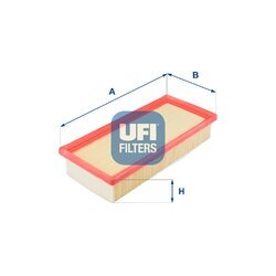 Vzduchový filter UFI 30.194.00