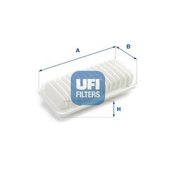 Vzduchový filter UFI 30.206.00
